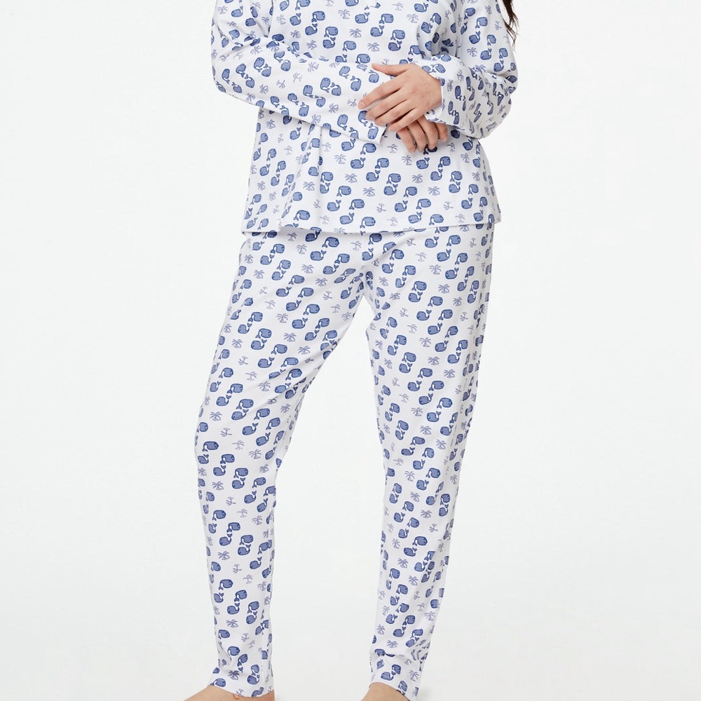 Roller Rabbit Pjs Moby Blue